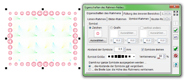 Heyer's CD+DVD-Hüllen - Symbol-Rahmen